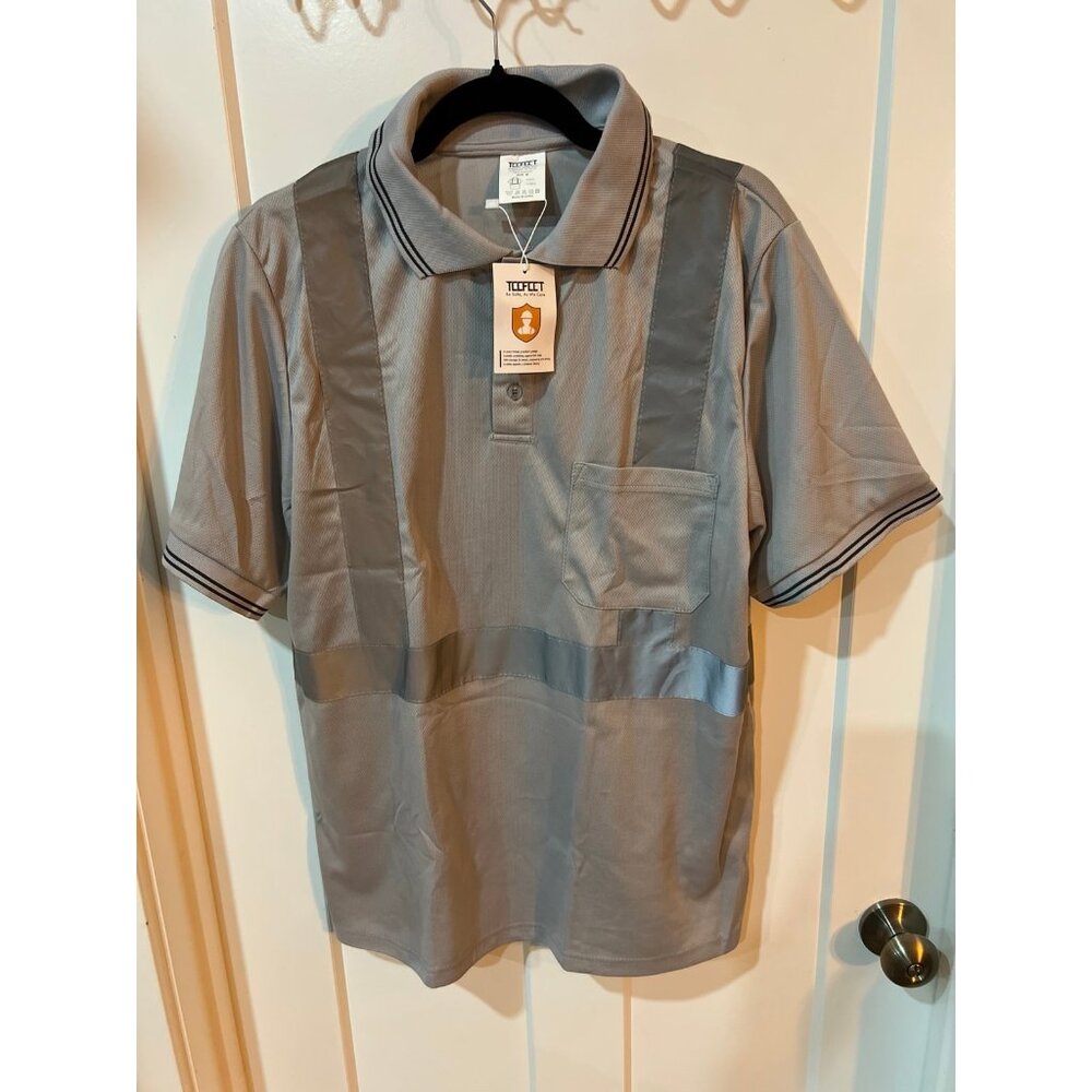 TCCFCCT hi-vis reflective safety polo shirt